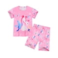 thumbnail image 1 of ATAIKU 3-8Y Summer Pajamas for Toddler and Little Girls – Unicorn PJS Cute Jammies Set Kids 2Pcs Sleepwear, 1 of 11