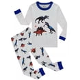 thumbnail image 1 of ATAIKU Little Boys and Toddlers' Snug-Fit Cotton Pajama Sleepwear Sets,Kids Pjs - Dinosaur 4T, 1 of 7