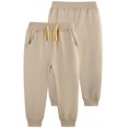 thumbnail image 1 of ATAIKU Toddler Kids Boys Cotton Pull On Active Jogger Baby Girls Pure Color Long Pants Casual Sweatpants 2T, 1 of 8