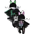 thumbnail image 1 of ATAIKU My First Halloween Bat Bodysuit Baby Girls Boys Skeleton Jumpsuit Infant Onesies Hat Set, 1 of 14
