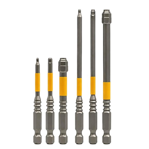 ATALRPOU Magnetic Steel Hex Driver Set for Assembly and Install Work Use