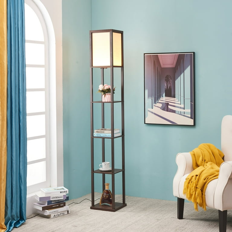 72 inch floor lamp on sale with shelves