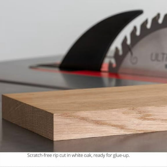 ATB Thin Kerf Combination Table Saw Blade, 10 Inch, 40T, 5/8" Arbor, 3/32" Kerf, USA Made, Optimized for Cross-Cut & Ripping - US1040ATBTK