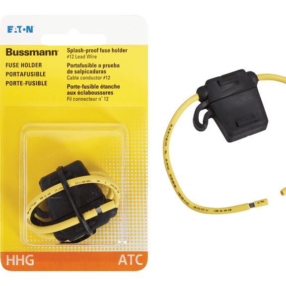 ATC Inline Fuse Holder - Pack of 2 Standard Mounting Hardware, Drop-In Replacement