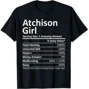 ATCHISON GIRL KS KANSAS Funny City Home Roots USA Gift T-Shirt