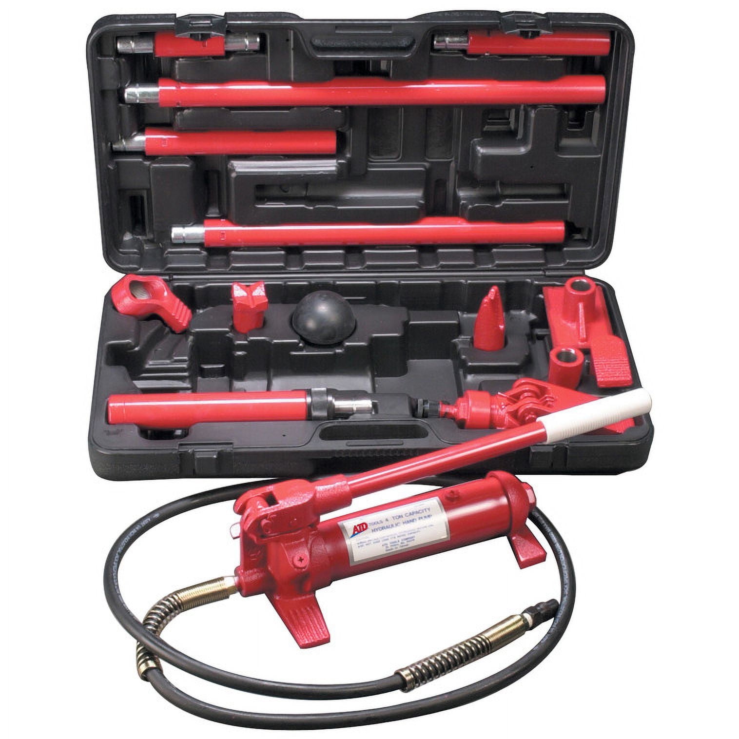 ATD 5800 Porto-Power 4 Ton Hydraulic Maintenance Set - Walmart.com