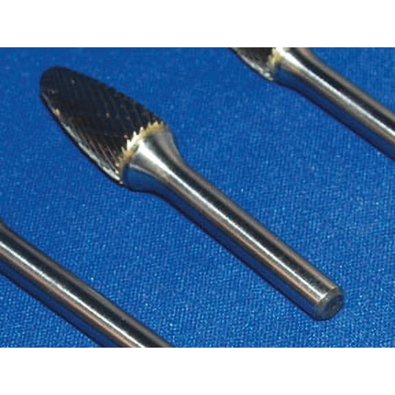 ATD 8167 1/2 in. x 1 in. Tree Shape Carbide Burr