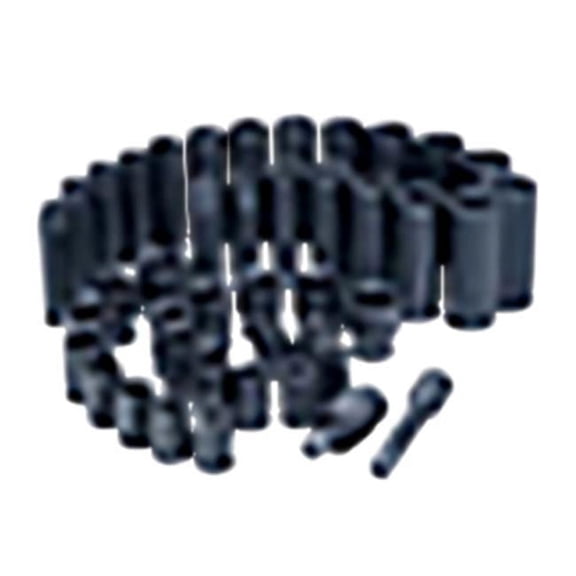 ATD Tools 4601A 43 Pc. 3/8" Drive 6 Point SAE and Metric Standard and Deep Impact Socket Set ATD-4601A