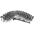 thumbnail image 1 of ATD Tools 1245 47 Pc. 3/8" Drive 6 Point SAE and Metric Pro Socket Set ATD-1245, 1 of 2