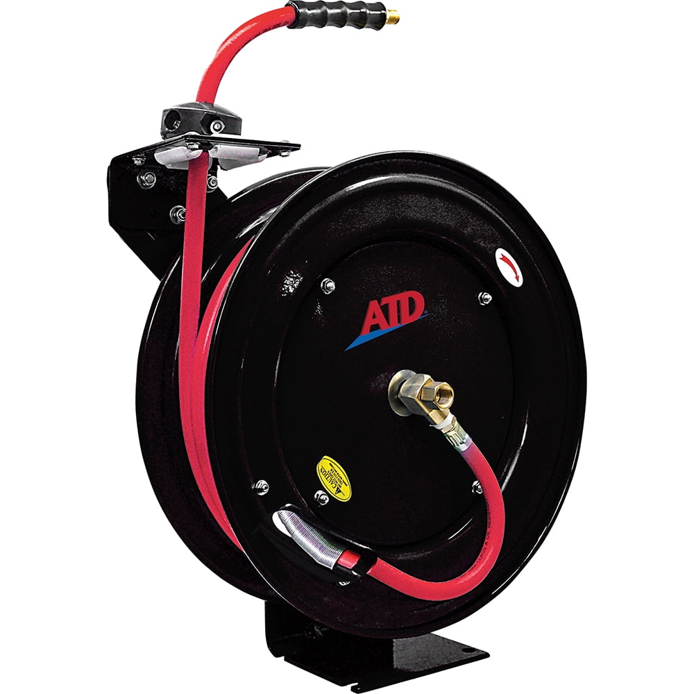 ATD Tools 31176 3/8" x 50' Retractable Air Hose Reel ATD-31176