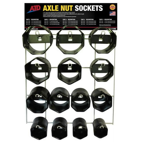 ATD Tools ATD-11227 3.81 in. x 8 PT Axle Nut Socket