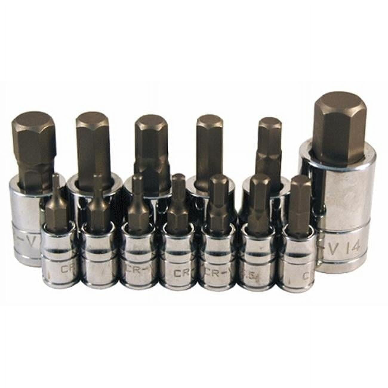 ATD Tools 13785 13 Pc. Metric Hex Bit Socket Set ATD-13785 ATD Tools 13785 13 Pc. Metric Hex Bit Socket Set ATD-13785