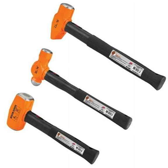 ATD Tools ATD-14033 3 Piece Bam Trio Indestructible Handle Hammer Set