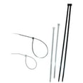 thumbnail image 1 of ATD Tools ATD-20400 400 Pc. Black UV Stabilized Nylon Cable Tie Assortment, 1 of 2