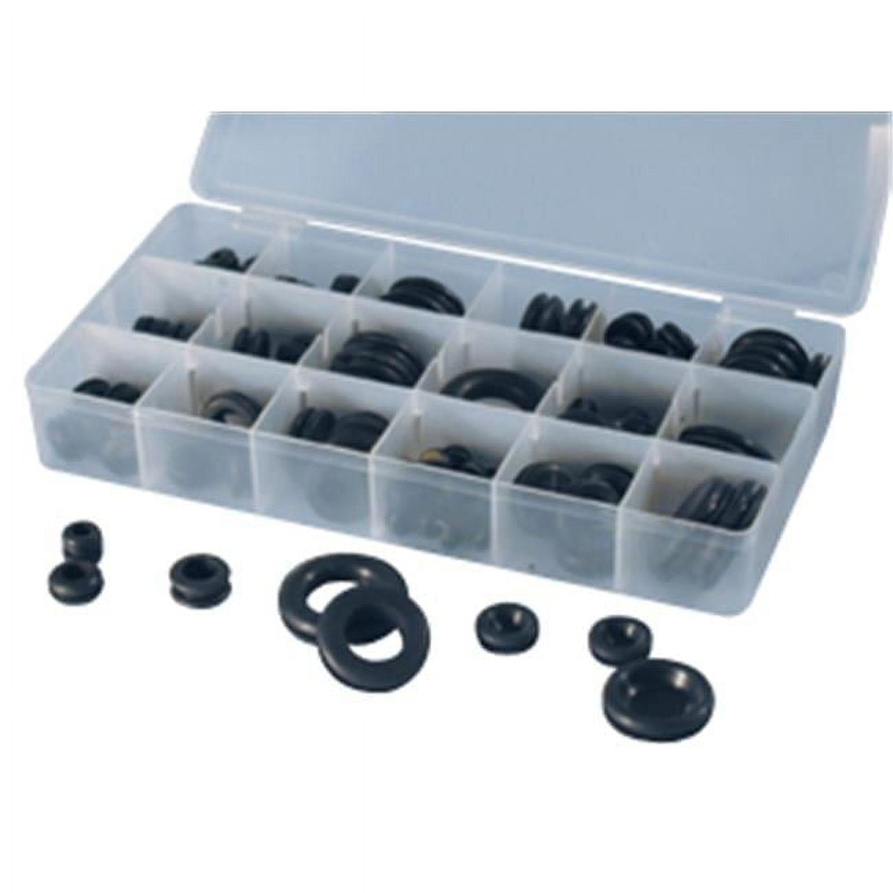 ATD Tools 362 125 Pc. Rubber Grommet Assortment ATD-362
