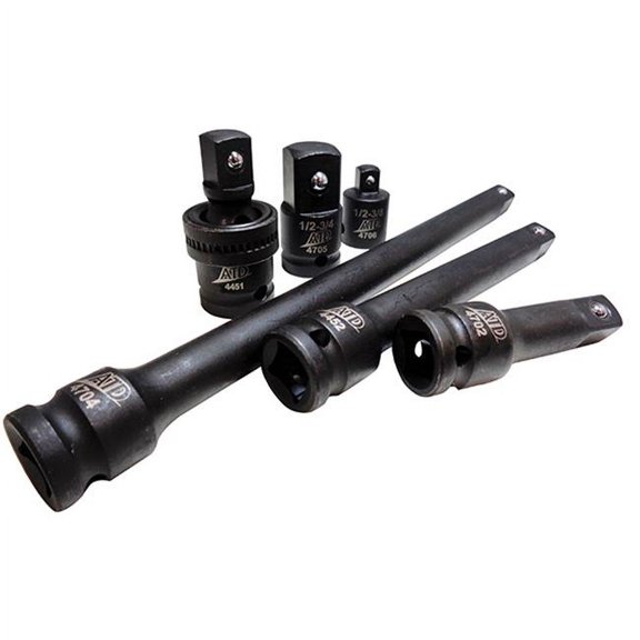 ATD Tools 4701A 6 Pc. 1/2" Drive Impact Accessory Set ATD-4701A