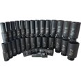 thumbnail image 1 of ATD Tools 4930 30-Pc. 1/2" Drive 6 Point SAE and Metric Deep Impact Socket Set ATD-4930, 1 of 2