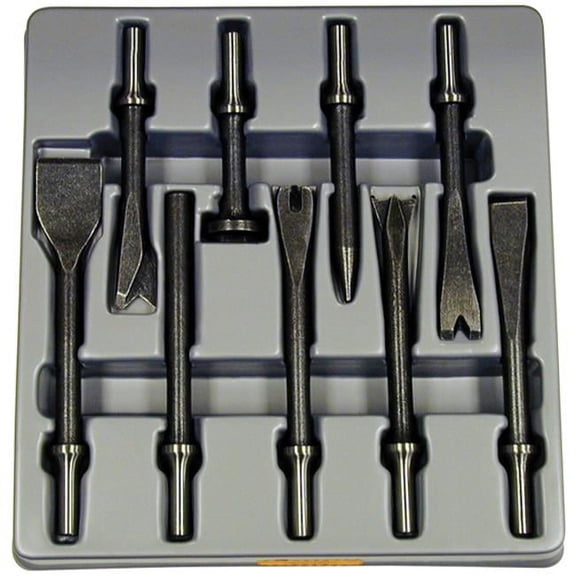 ATD Tools 5730 9 Pc. All-Purpose Air Hammer Chisel Set ATD-5730