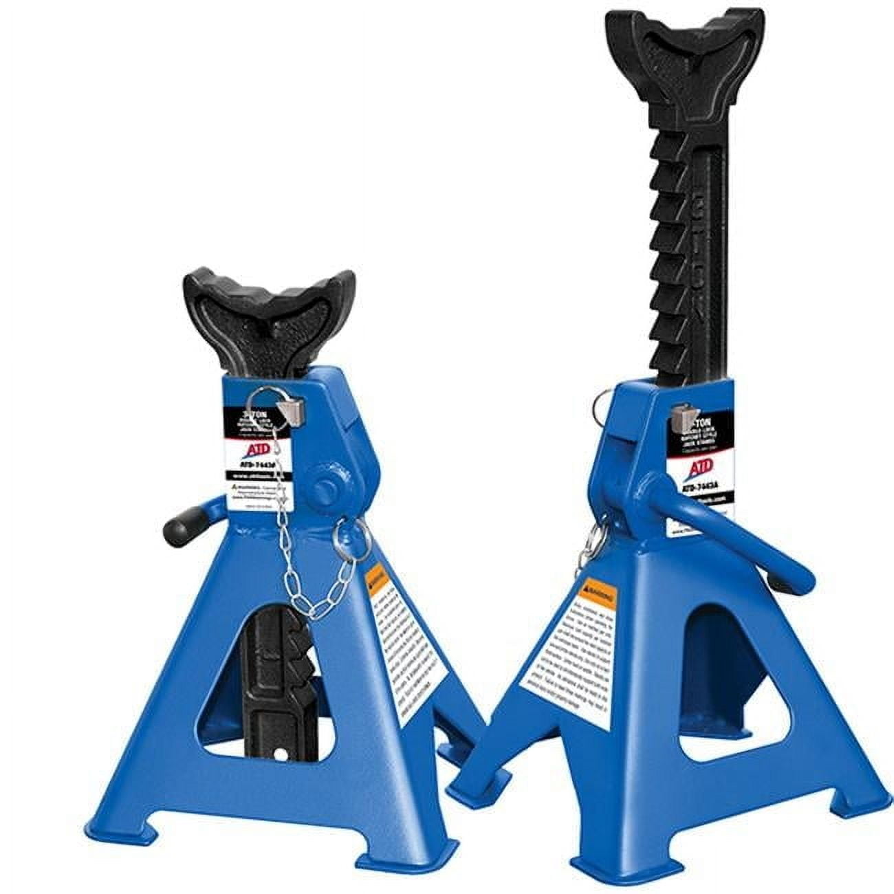 ATD Tools 7443A JACK STANDS DOUBLE LOCK3 TON - PAIR ATD-7443A