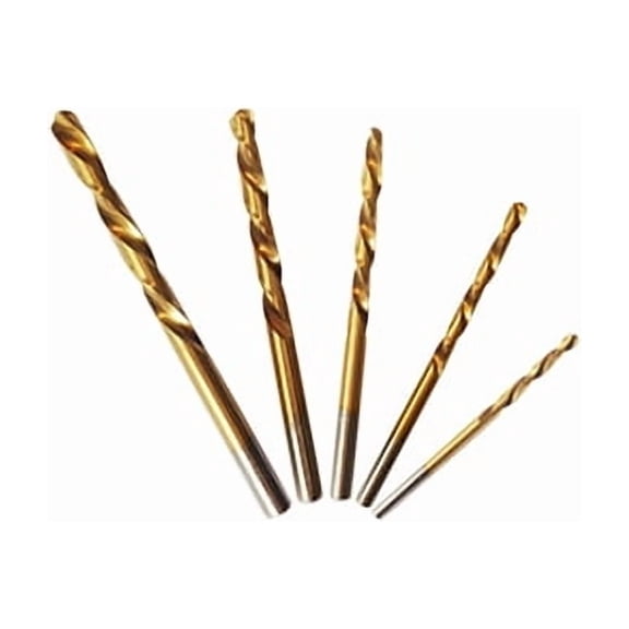 Left-Handed Titanium Coated Premium Drill Bit Set, 5-Pc. 9215