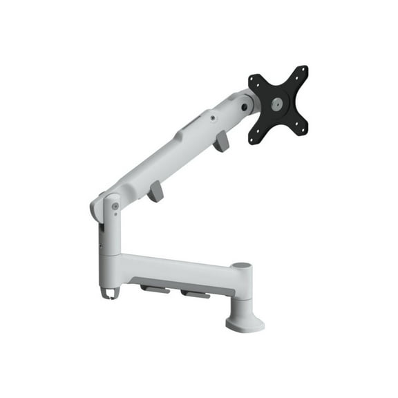 Atdec AWMS-DB - Mounting kit (dynamic monitor arm) - modular - for LCD display/ curved LCD display - aluminum - white - screen size: up to 32" - desk-mountable