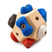ATEAMIR Boulder Block Climbing Grip Trainer with 12 Resin Holds and Color-Guided Training Routes