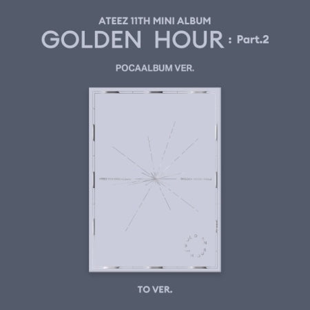 ATEEZ - [GOLDEN HOUR : PART.2] 11th EP Album POCAALBUM TO Version