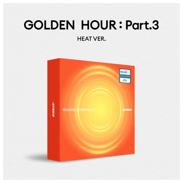 ATEEZ - GOLDEN HOUR : Part.3 (HEAT Ver.) - Walmart Exclusive CD