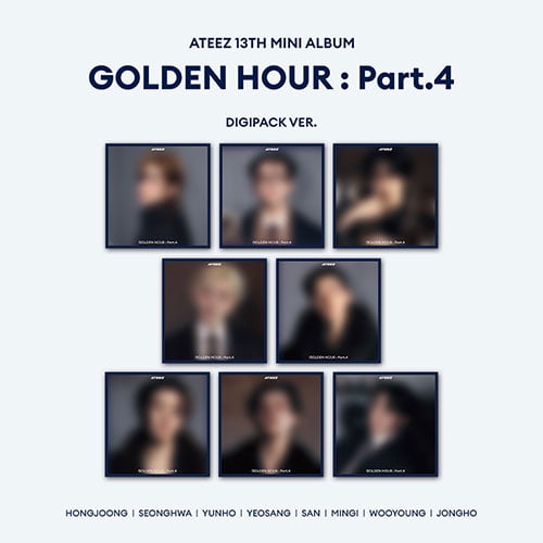 ATEEZ - [GOLDEN HOUR : PART.4] 13th Mini Album DIGIPACK HONGJOONG Version