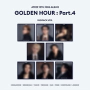 ATEEZ - [GOLDEN HOUR PART.4] 13th Mini Album DIGIPACK RANDOM Version