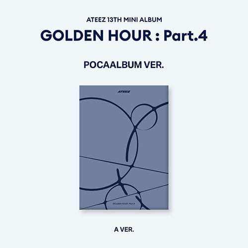 ATEEZ - [GOLDEN HOUR : PART.4] 13th Mini Album A Version - Walmart.com