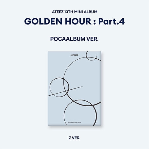 ATEEZ - [GOLDEN HOUR : PART.4] 13th Mini Album A Version - Walmart.com