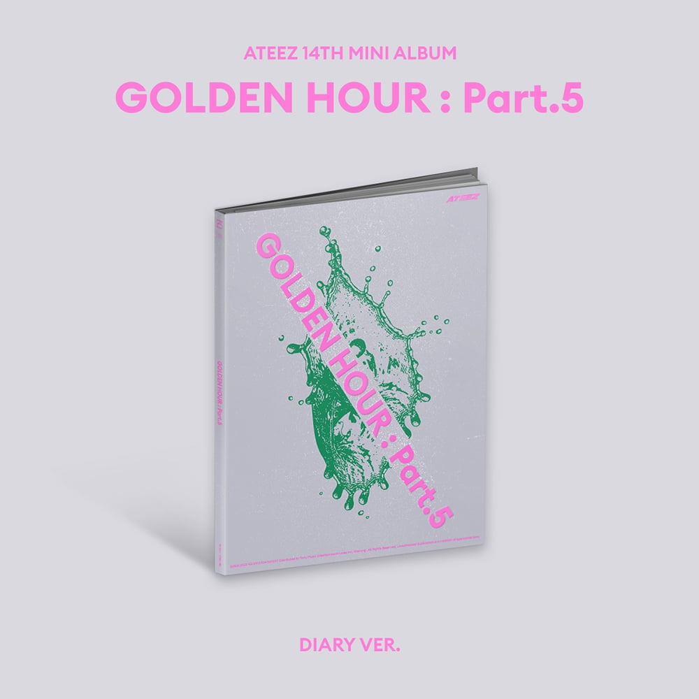 ATEEZ - [GOLDEN HOUR : PART.5] 14th Mini Album Z Version - Walmart.com
