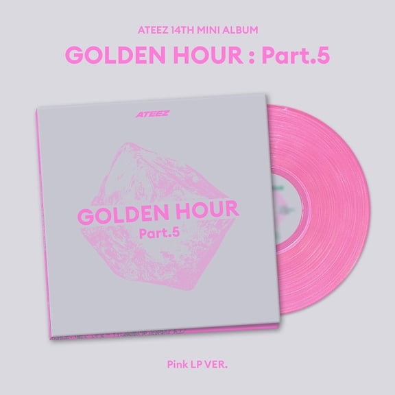 ATEEZ - [GOLDEN HOUR : PART.5] 14th Mini Album PINK LP Version