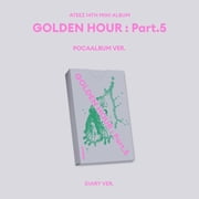 ATEEZ - [GOLDEN HOUR PART.5] 14th Mini Album POCAALBUM DIARY Version