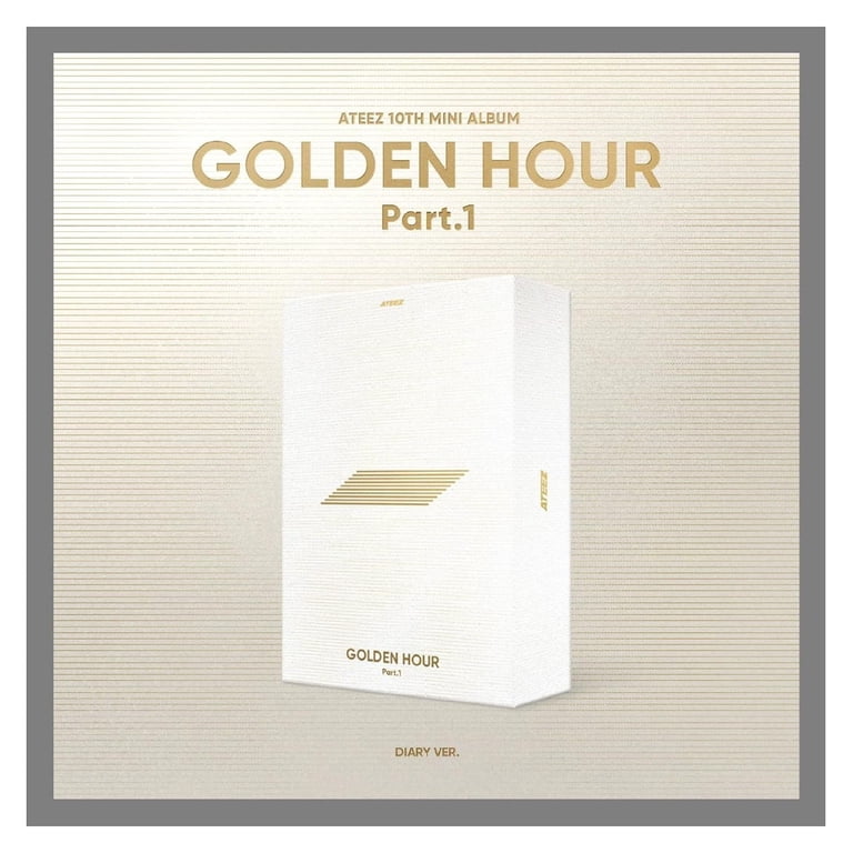 ATEEZ GOLDEN HOUR : Part.1 10th Mini Album with Tracking Sealed
