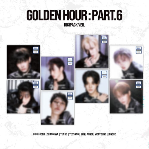 Ateez - GOLDEN HOUR : Part.6 - Member Digipack (Walmart Exclusive) - CD