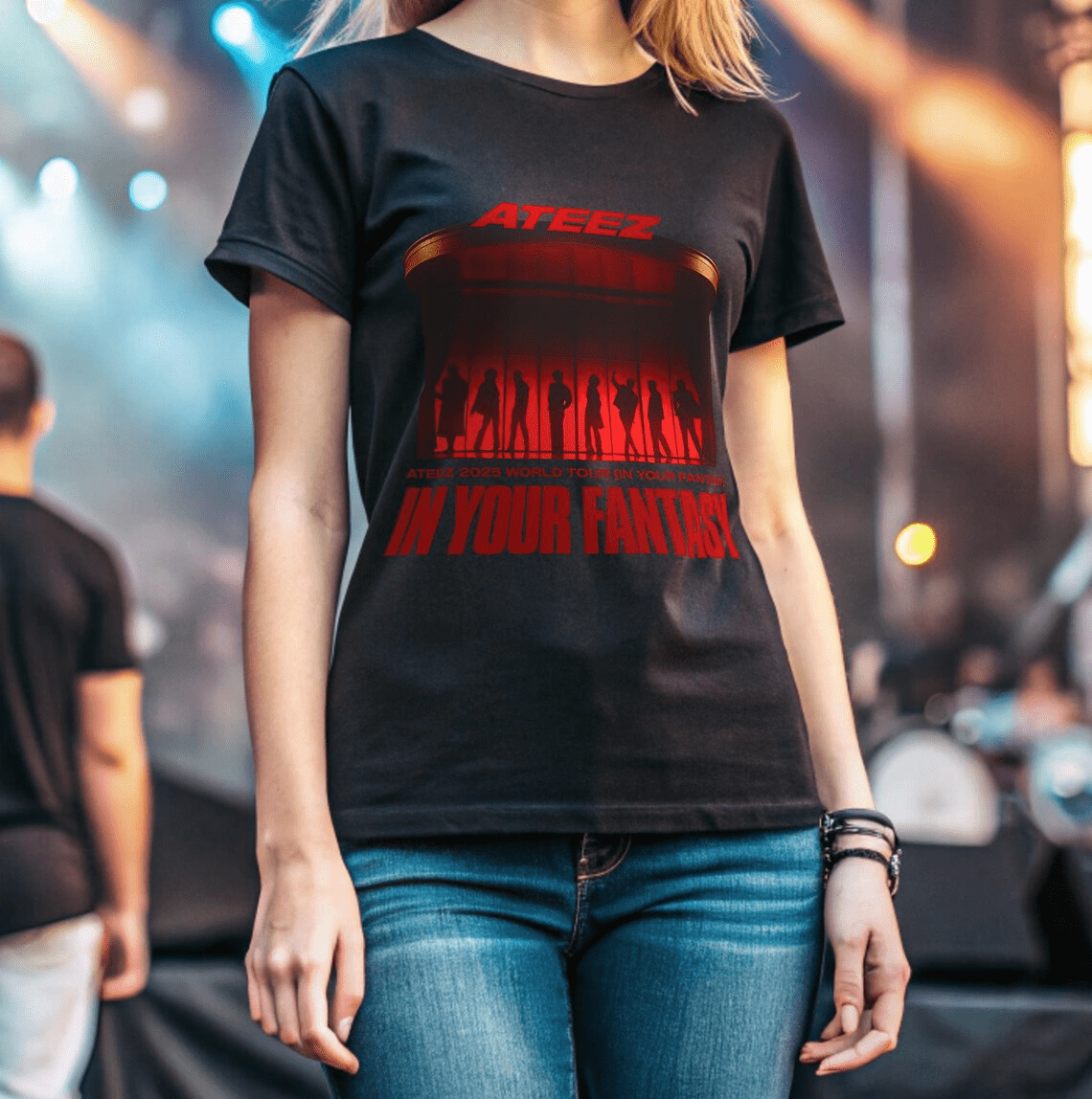 ATEEZ IN YOUR FANTASY OFFIAL MD Tシャツ 1枚 ATEEZ IN YOUR FANTASY OFFIAL MD Tシャツ 1枚 Ateez 2025 World Tour