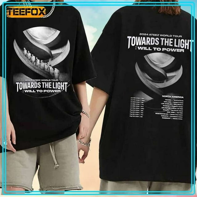 ATEEZ Towards The Light, Will To Power North America World Tour 2024 T