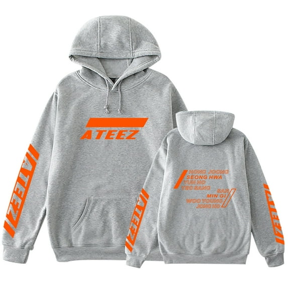 ATEEZ World Tour The Fellowship Merch Hoodie Sweatshirts Men Women KPOP Street Style Clothes