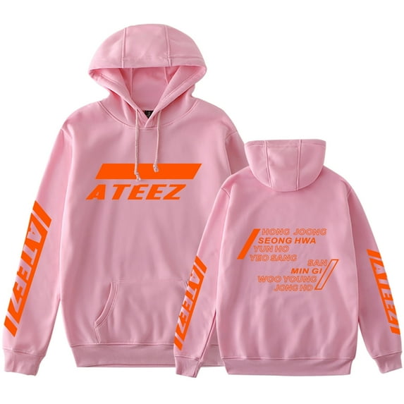 ATEEZ World Tour The Fellowship Merch Hoodie Sweatshirts Men Women KPOP Street Style Clothes