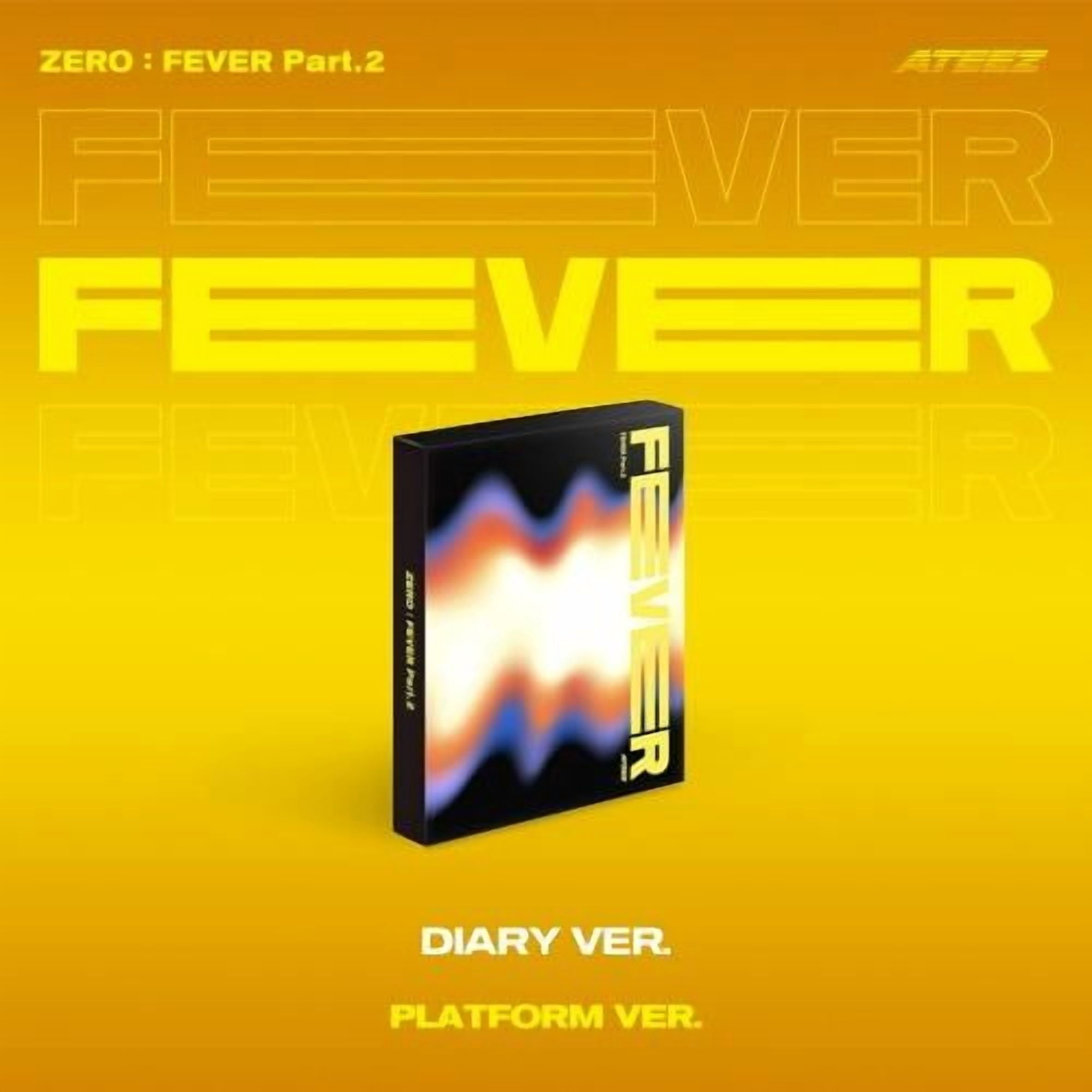 【新品・未開封】ATEEZ / ZERO : FEVER PART.2（10枚） ATEEZ - [ZERO : FEVER PART.2] PLATFORM DIARY Version - Walmart.com
