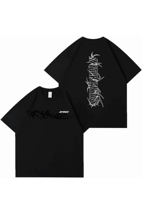 ATEEZ in Your Fantasy 2025 World Tour Cotton T-Shirt - ATINY Concert Merch