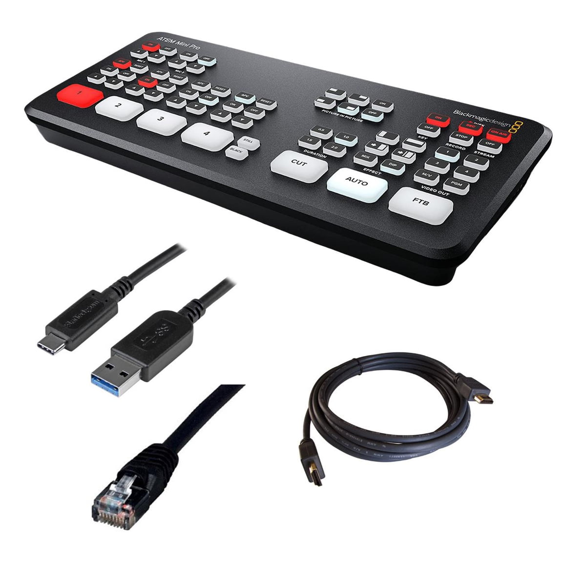 Live Prod Switcher Blackmagic Design Blackmagic Design ATEM Mini Live Production Switcher ...