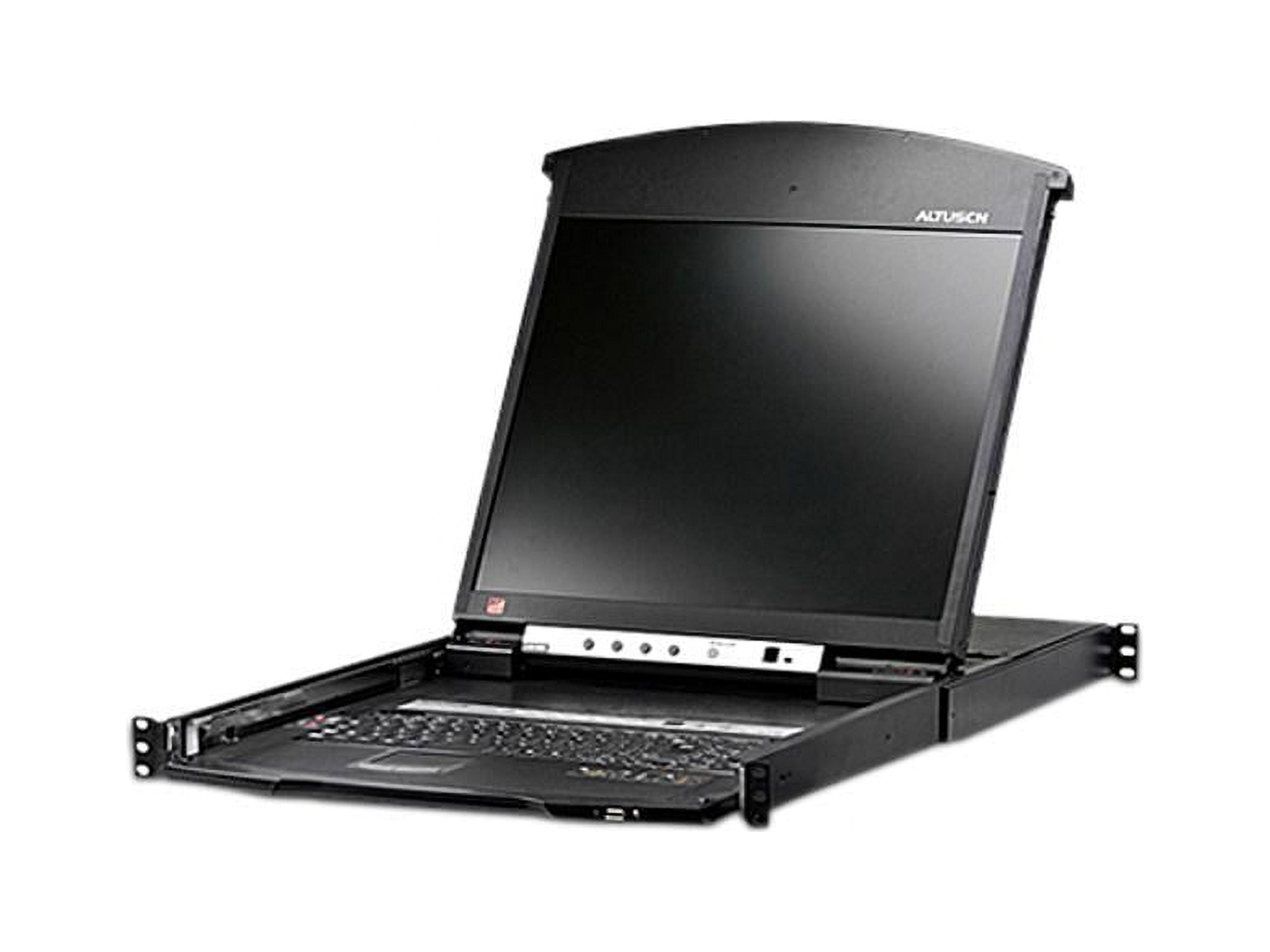 ATEN 16-Port 19in. Dual Rail CAT5 LCD KVM Over the Net-TAA Compliant (kl1516ain)