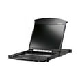 thumbnail image 1 of ATEN 16-Port 19in. Dual Rail CAT5 LCD KVM Over the Net-TAA Compliant  (kl1516ain), 1 of 3