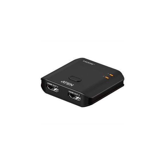 ATEN 2-Port 8K HDMI Splitter - 7680 x 4320 - 59.06" Maximum Operating Distance - 2-way - PC, Notebook, Video Game Console, Projector, Monitor, Display, Television - 1 x HDMI In - 2 x HDMI Out - U