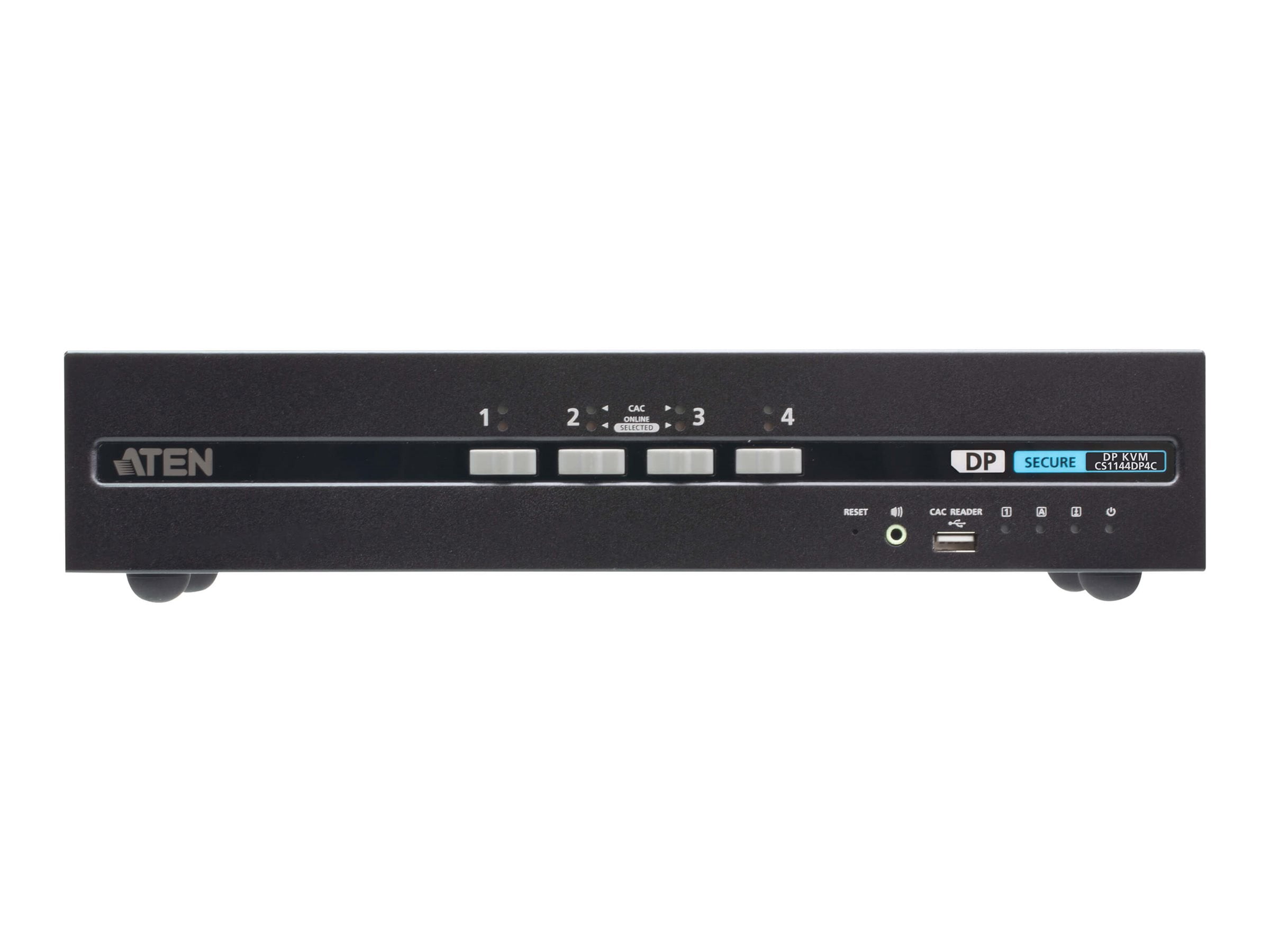 ATEN 2-Port USB HDMI Dual Display Secure KVM Switch CS1144DP4C
