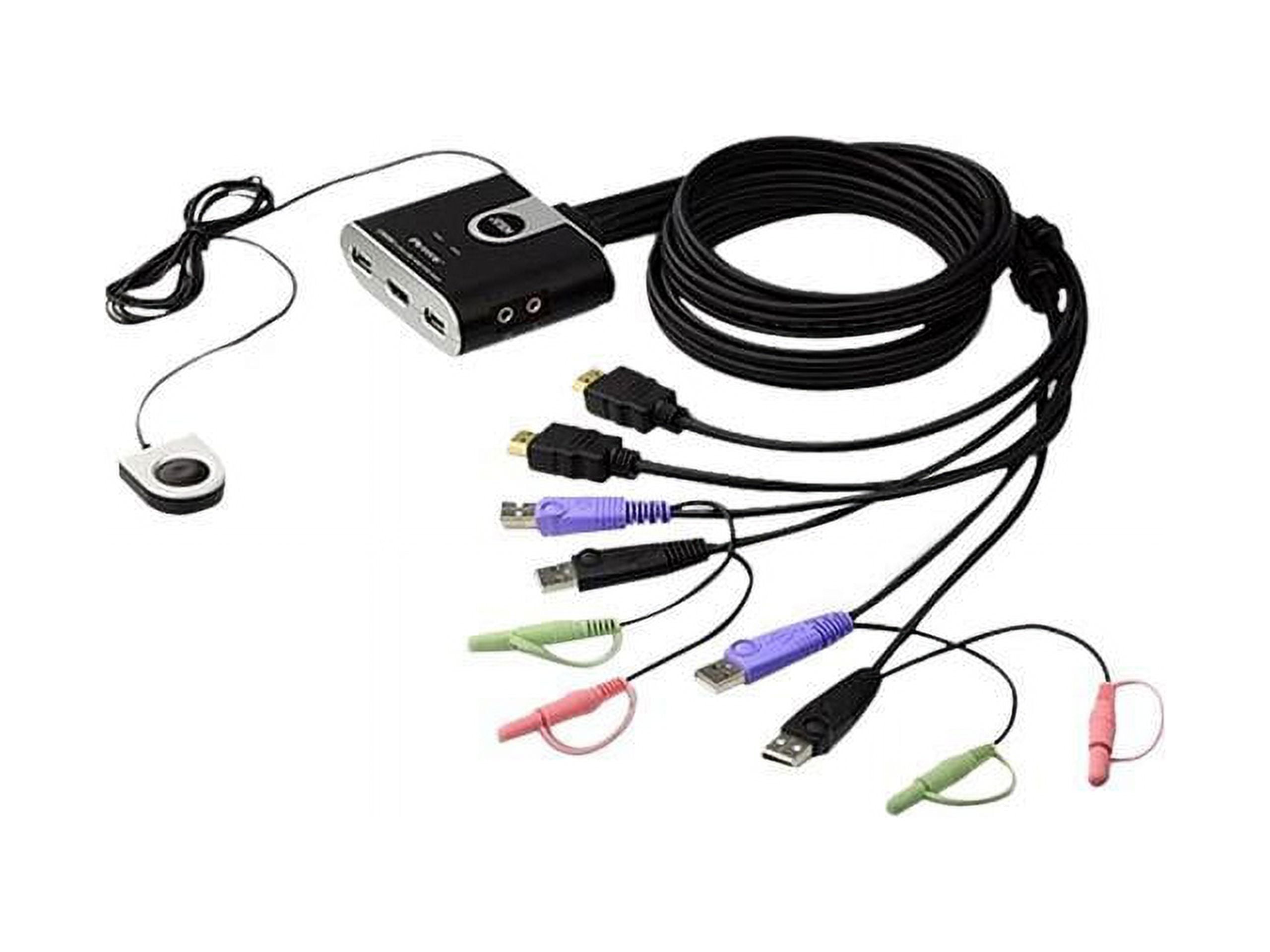 ATEN KVM Switch - 2 Computer(s) - WUXGA - 1920 x 1200