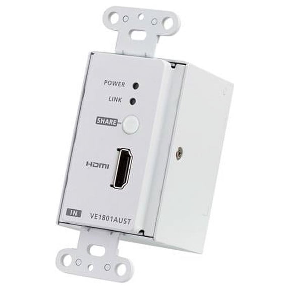 ATEN HDMI HDBaseT-Lite Transmitter with US Wall Plate / PoH VE1801AUST